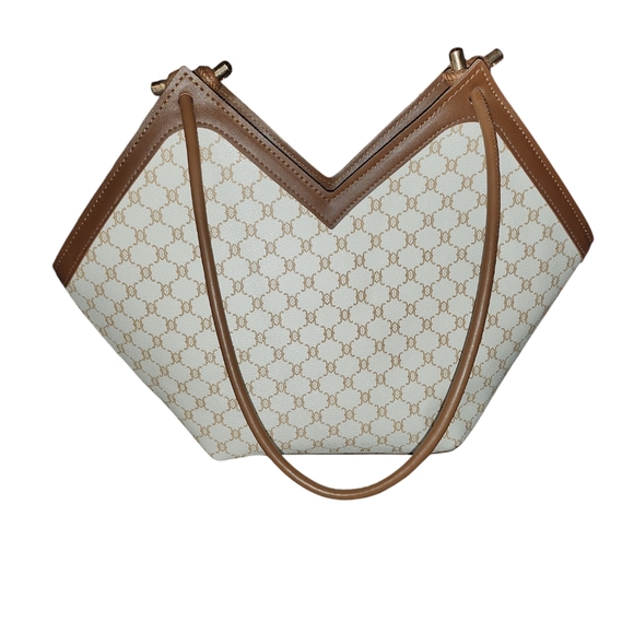 Niche Classic Pattern Shoulder Bag All-Match Elegant Underarm Bag with Scarf - Picture 4 of 8